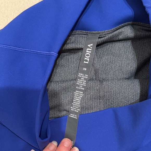 Vuori Copenhagen Blue Women's Skirt - Picture 3 of 4